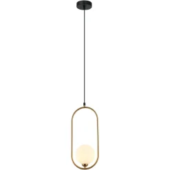 Lampa Wisząca Lupus (PND-3965-1-BRO) - Italux