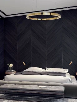 Lampa wisząca LUXURY Ø 110 cm ściemnialna (P0370D) - Maxlight