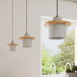 Lampa wisząca MAB beton (SL.1363) - Sollux Lighting