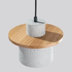 Lampa wisząca MAB beton (SL.1363) - Sollux Lighting