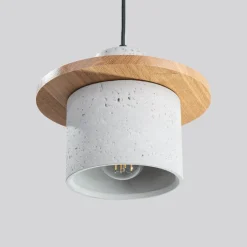 Lampa wisząca MAB beton (SL.1363) - Sollux Lighting