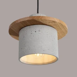 Lampa wisząca MAB beton (SL.1363) - Sollux Lighting