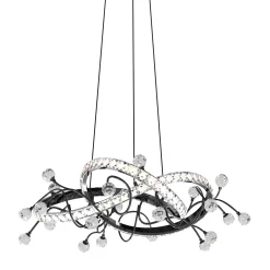 Lampa wisząca MAIA czarna (MD3481-1S-3BCT) - Zuma Line