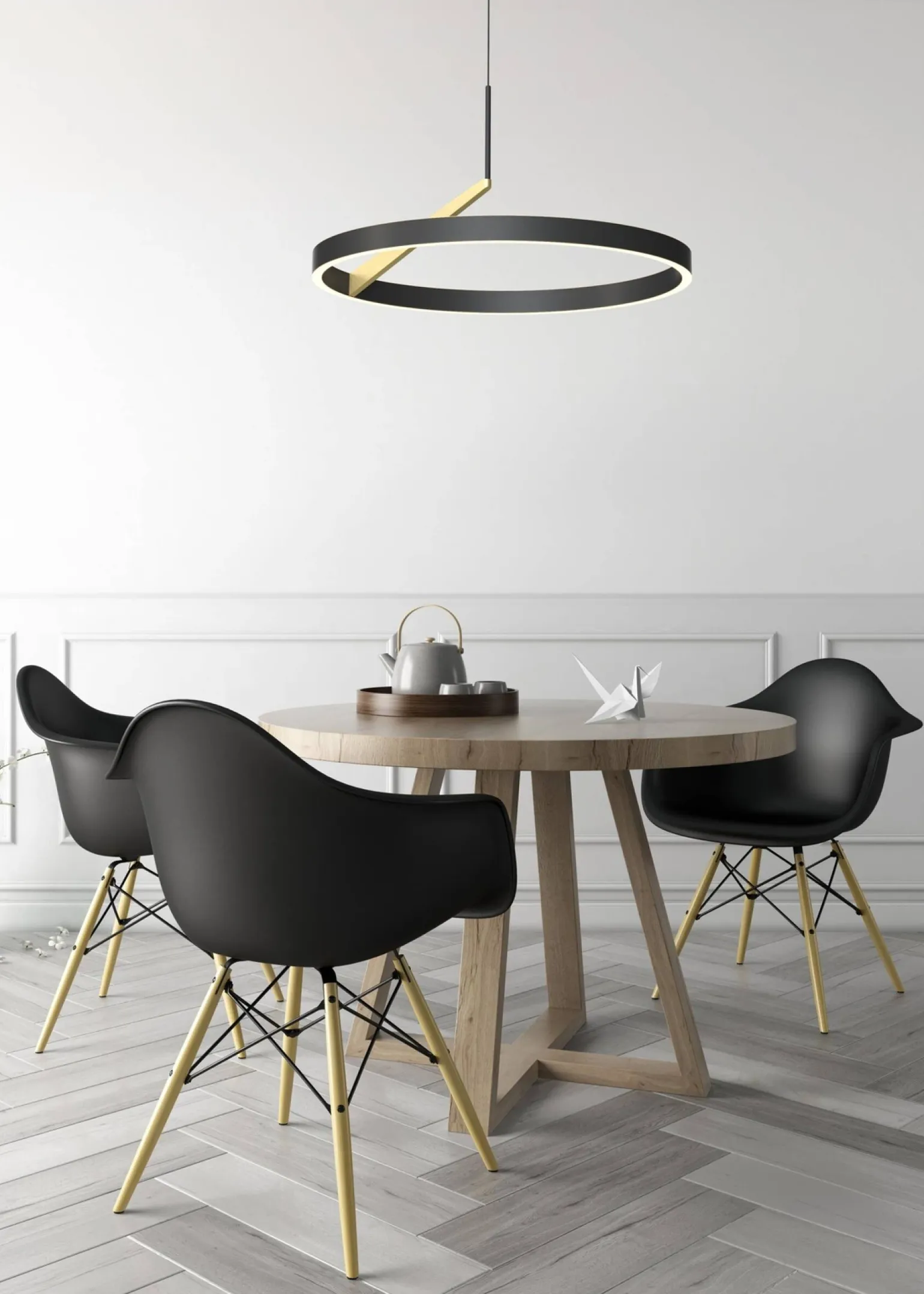 Lampa wisząca MALU (MD3689-1M-3BGT) - Zuma Line