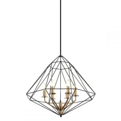 Lampa wisząca Maresmo (PEN-6369-6-BKBR) Italux