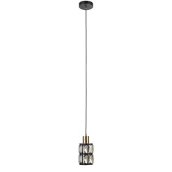 Lampa wisząca Menfi (PND-44236-1-BK-GD) - Italux