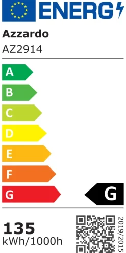 Lampa wisząca Metric czarny (AZ2914) Azzardo - żyrandol