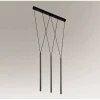 Lampa wisząca MIAKI (czarny) (7946) - Shilo
