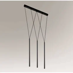 Lampa wisząca MIAKI (czarny) (7946) - Shilo