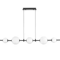 Lampa wisząca MILA czarna 140 cm (ST-CP241222-5L) - Step into Design