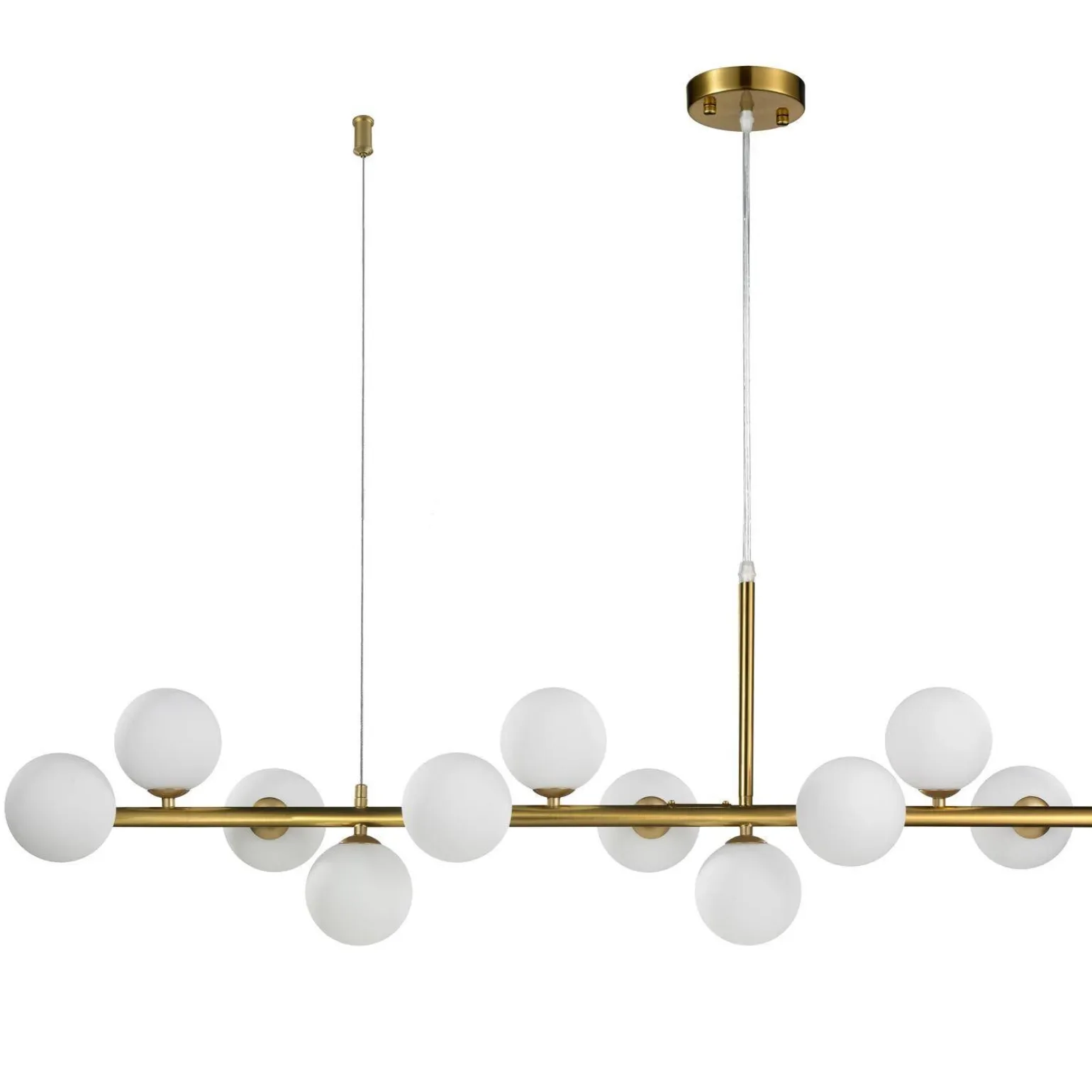 Lampa wisząca MINI MOON złota 100 cm (ST-8118P-11 gold) - Step into Design