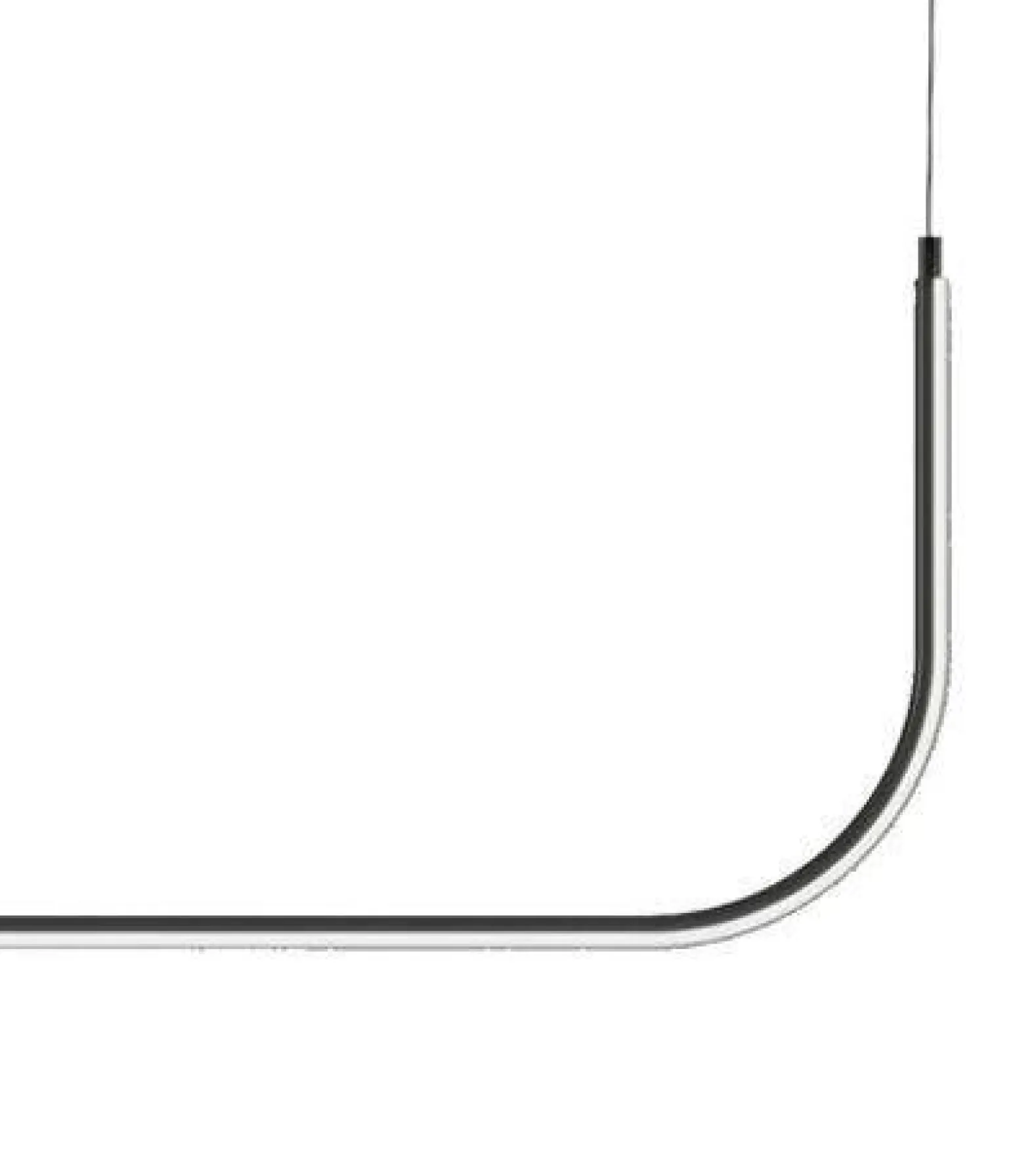 Lampa wisząca MINIMA-2 led czarna 120 cm (MP0095-2-120) - Step into Design