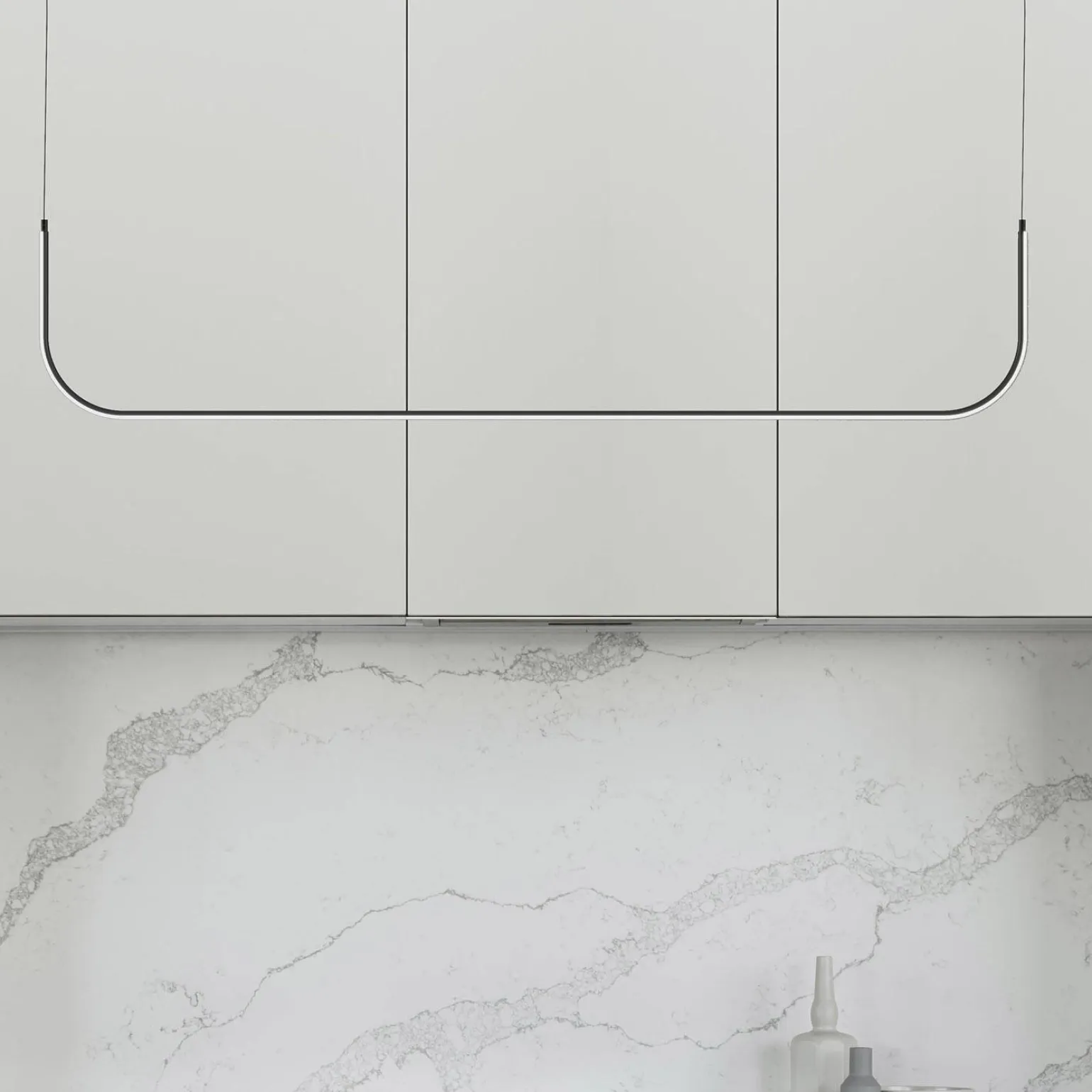 Lampa wisząca MINIMA-2 led czarna 120 cm (MP0095-2-120) - Step into Design