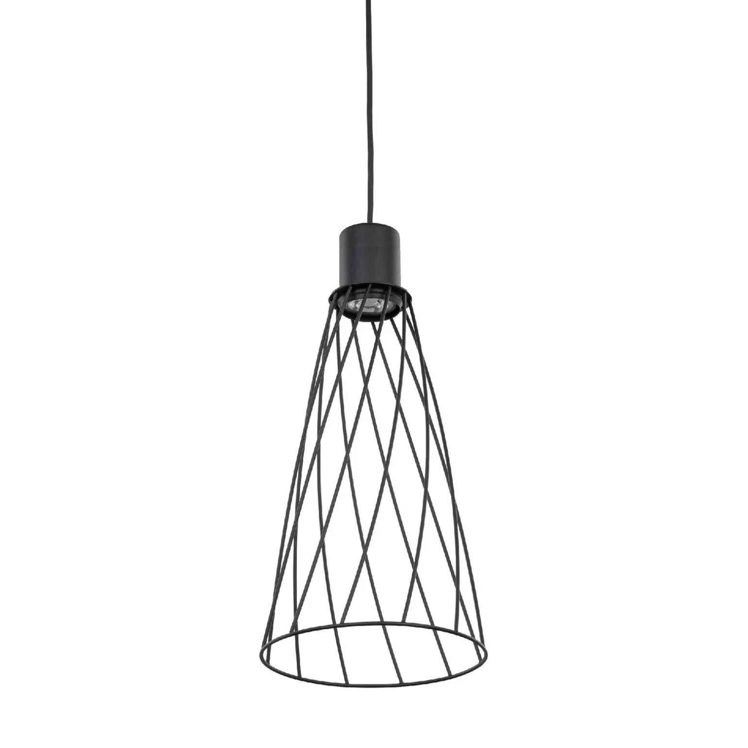 Lampa wisząca MODESTO BLACK Ø 19 cm (10161) - TK Lighting