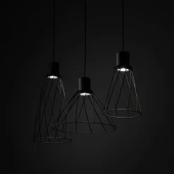Lampa wisząca MODESTO BLACK 3 listwa (10149) - TK Lighting