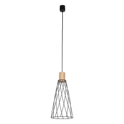 Lampa wisząca MODESTO WOOD SOSNA Ø 19 cm (10157) - TK Lighting