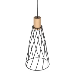 Lampa wisząca MODESTO WOOD SOSNA Ø 19 cm (10157) - TK Lighting