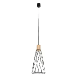 Lampa wisząca MODESTO WOOD SOSNA Ø 19 cm (10157) - TK Lighting