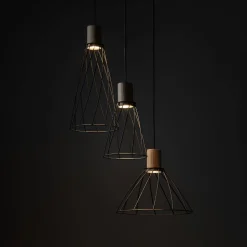 Lampa wisząca MODESTO WOOD SOSNA 3 KOŁO (10188) - TK Lighting