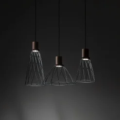 Lampa wisząca MODESTO WOOD SOSNA 3 listwa (10158) - TK Lighting