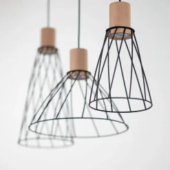 Lampa wisząca MODESTO WOOD SOSNA 3 listwa (10158) - TK Lighting