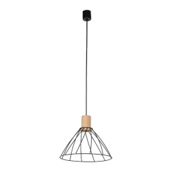 Lampa wisząca MODESTO WOOD SOSNA Ø 30 cm (10156) - TK Lighting