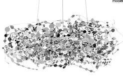 Lampa wisząca MONETE 80 chrom (MSE1501100177) - Moosee