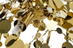 Lampa wisząca MONETE SINGLE złota - metal (JD8653-1.GOLD) - King Home