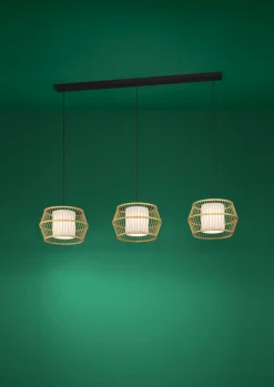 Lampa wisząca MONTERROSO czarna (390234) - EGLO