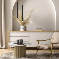 Lampa wisząca MONZA BLACK 1 (MLP8838) - Milagro