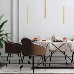 Lampa wisząca MONZA BRASS 1 (MLP8839) - Milagro