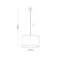 Lampa wisząca MORENO Ø 50 (4990) - TK Lighting