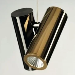 Lampa wisząca na listwie, z reflektorami JADE 6 PENDANT BKCH-GO (AZ6213) - Azzardo