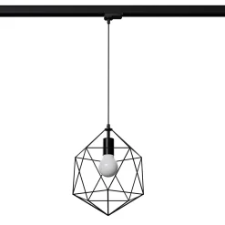 Lampa wisząca na szynie GASPARE czarna E27 4000K 7,5W 690lm (MYL.00363) - Make Your Light