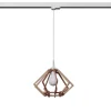 Lampa wisząca na szynie POMPELMO naturalne drewno E27 4000K 7,5W 690lm #W (MYL.00210) - Make Your Light