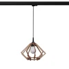 Lampa wisząca na szynie POMPELMO naturalne drewno E27 #B (MYL.00472) - Make Your Light