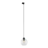 Lampa wisząca na szynie TRACER CUBUS TRANSPARENT TRÓJOBWODOWY 1XE27 (10685) - TK Lighting