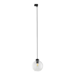 Lampa wisząca na szynie TRACER CUBUS TRANSPARENT TRÓJOBWODOWY 1XE27 (10685) - TK Lighting