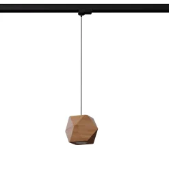 Lampa wisząca na szynie WOODY naturalne drewno GU10 #B (MYL.00448) - Make Your Light
