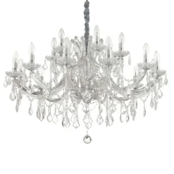 Lampa wisząca Napoleon kol. chrom (167268) Ideal Lux - żyrandol