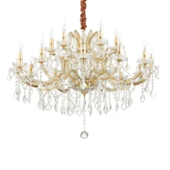 Lampa wisząca Napoleon kol. złoty (167411) Ideal Lux - żyrandol