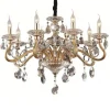 Lampa wisząca NEGRESCO SP8 kol. złoty (087764) Ideal Lux - żyrandol