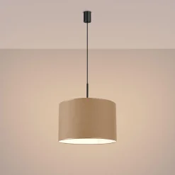 Lampa wisząca NEVIA taupe (SL.1849) - Sollux Lighting