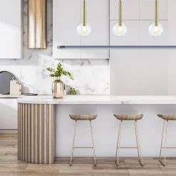 Lampa wisząca NIKO GOLD Ø15 (ML0330) - Milagro