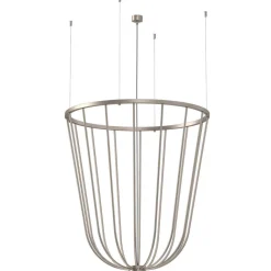 Lampa wisząca no. moon O Z - Platyna mat (800 mm) (5142) - Shilo