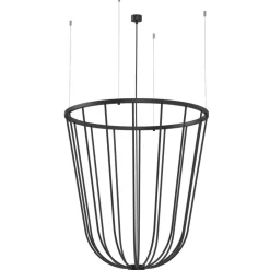 Lampa wisząca no. moon O Z - Czarna (800 mm) (5143) - Shilo