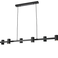 Lampa Wisząca Noe Long 6 listwa (PL0111-BK) - Yaskr