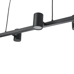 Lampa Wisząca Noe Long 6 listwa (PL0111-BK) - Yaskr