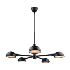 Lampa wisząca NOMI Nordlux E14 5x8W Metal Czarny