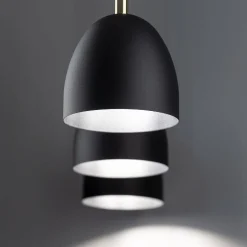 Lampa wisząca NORD 3 PŁ czarna listwa (4871) - TK Lighting